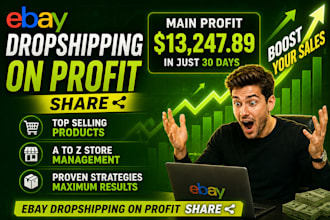 do expert ebay dropshipping on profit share