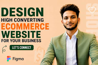 design conversion focused ecommerce website for your business