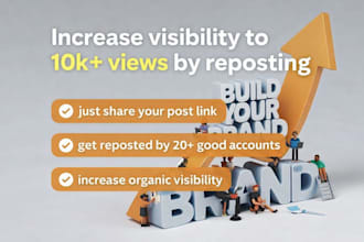 promote your x twitter post with 20 plus reposts for more reach