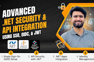 implement sso and API integration in dot net apps