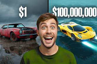 create viral mr beast style youtube thumbnails