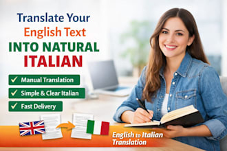 translate and simplify your text into easy italian