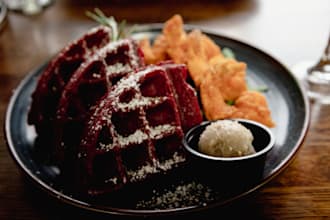 create professional food photography for menus and social media