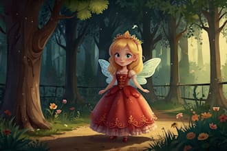create fairy tale illustrations