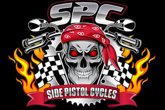 design gorgeous motorcycle logo