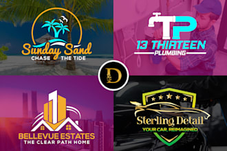 design a premium modern minimalist custom logo for your business