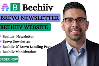 setup brevo beehiiv account beehiiv landing page newsletter brevo automation