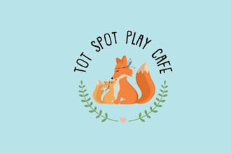 design intriguing upscale play cafe coffee logo for you