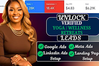 yoga retreat health wellness retreat marketing leads facebook ads google ads