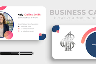 design a professional and high impact business card