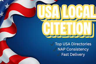 create high quality USA local citations