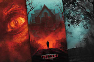 design a striking horror book cover for your ebook