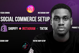 connect your shopify store to instagram shop and tiktok shop
