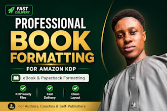 format your ebook and paperback for KDP publishing
