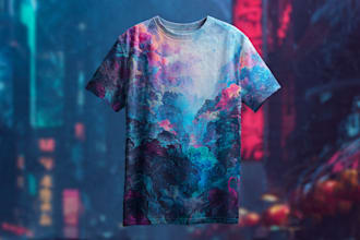 create a tshirt design in modern streetwear style