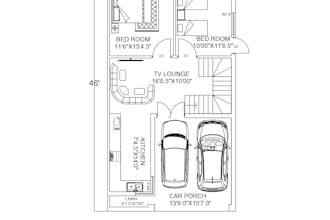 draw 2d floor plan in autocad