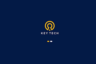 design modern tech startup logo brand identity style guide
