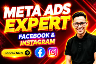 be meta ads expert for high converting facebook   ad campaigns
