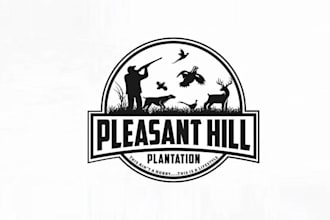 design thrilling pleasant hill plantation logo