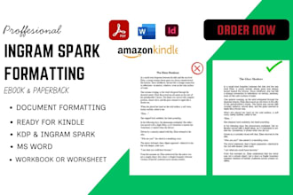 format for ingram spark, kdp book formatting, book layout, paperback, book cover