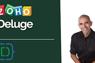 write fix deluge code create automation workflow  zoho CRM