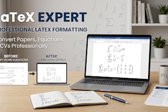 typeset your math, physics, and academic documents in latex