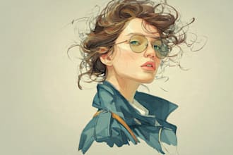 draw awesome illustration with realistic style