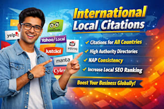 do international 300 all countries local citations local seo