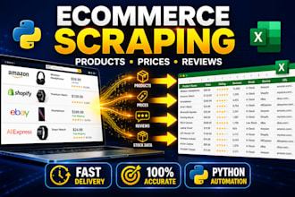 ecommerce web scraping for product data prices and reviews