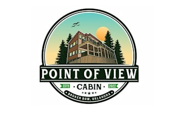 design iconic wonderful logo for our cabin vacation rental