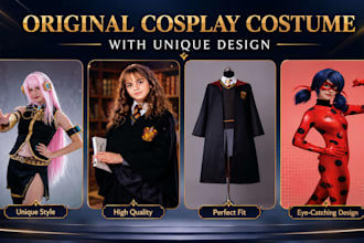 sew custom cosplay costume