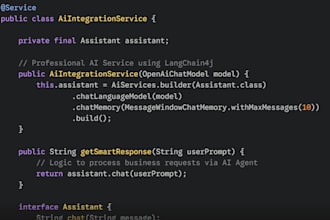 integrate openai or gemini into your java spring boot app