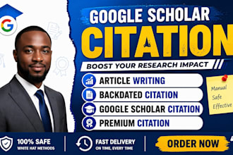 increase and backdate google scholar citations, increase h index