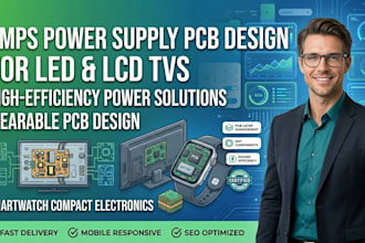 design smps power supply pcb for led and lcd tvs wearable pcb design smartwatch
