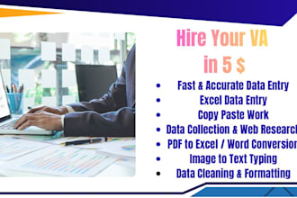 do reliable data entry copy paste and typing services