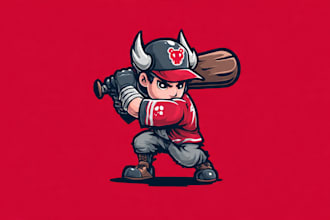 design mascot, character, sports and cartoon logo design