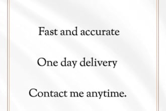 do data entry typing and copy paste work accurately