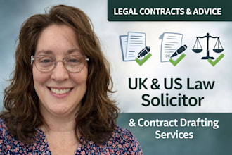 licensed UK solicitor for legal contracts, commercial leases, business agreement