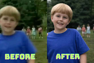 fix blurry photos, upscale and enhance resolution of photos