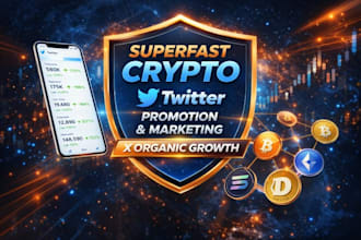superfast crypto twitter marketing crypto x promotion for organic growth