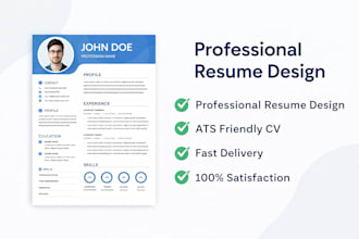 professional resume CV writing for jobs