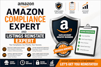 resolve amazon compliance issues and reinstate suspended listings