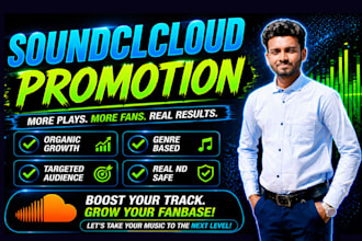 promote your soundcloud music to real and targeted listeners