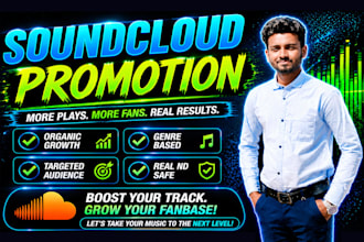 promote your soundcloud music to real and organic listeners