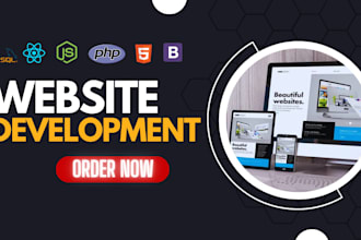 design and develop custom websites as fullstack webdeveloper