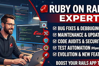 provide expert ruby on rails maintenance, scaling, and feature evolution