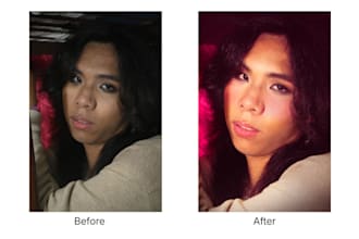 do simple editing such as retouching, color correcting, and background removal