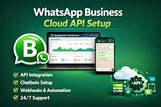 setup meta whatsapp business cloud API