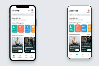 create engaging app UI UX with modern style