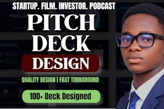 design startup pitch deck film pitch deck podcast pitch deck pitch deck design